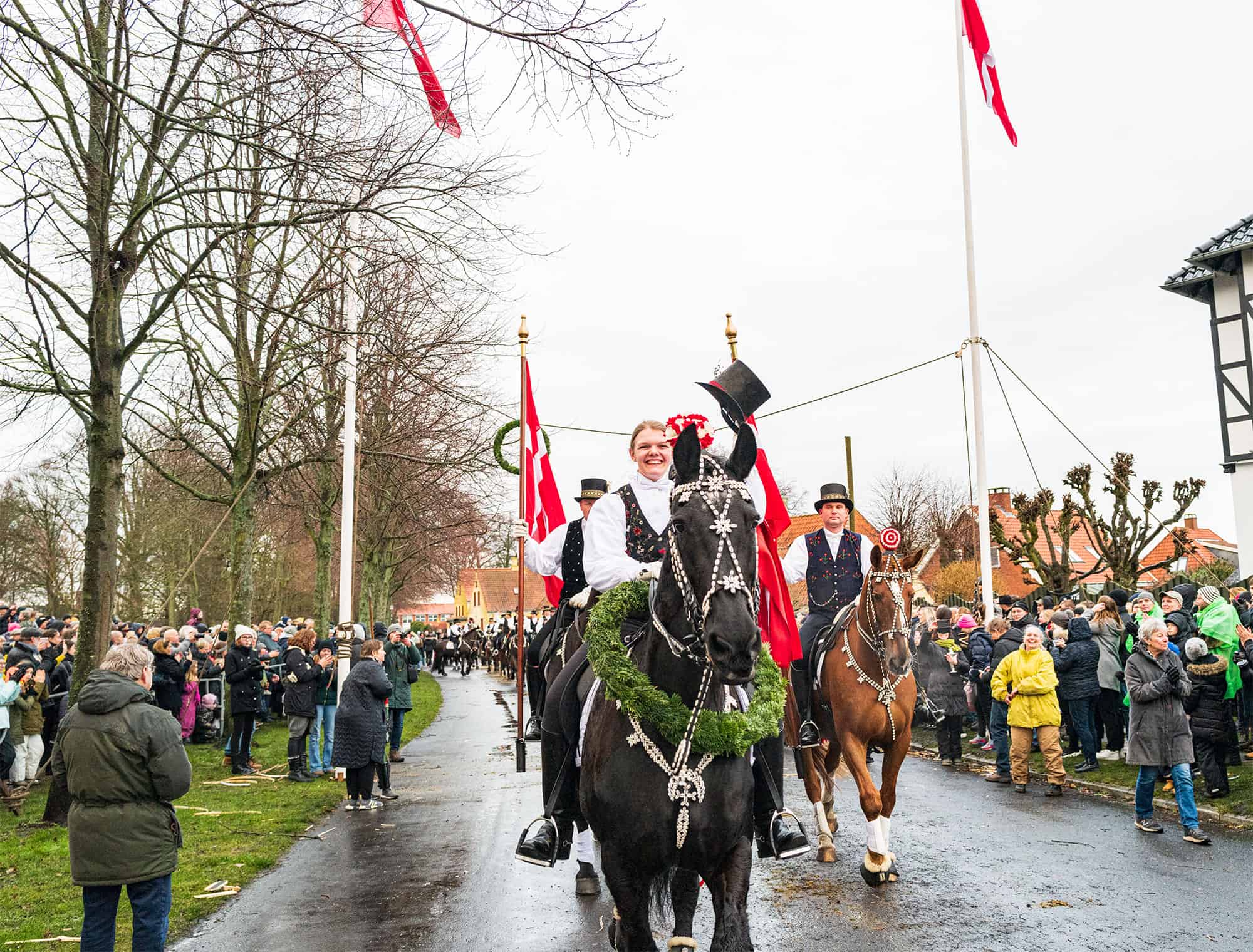 Dragør Fastelavnsforenings tøndeslagning