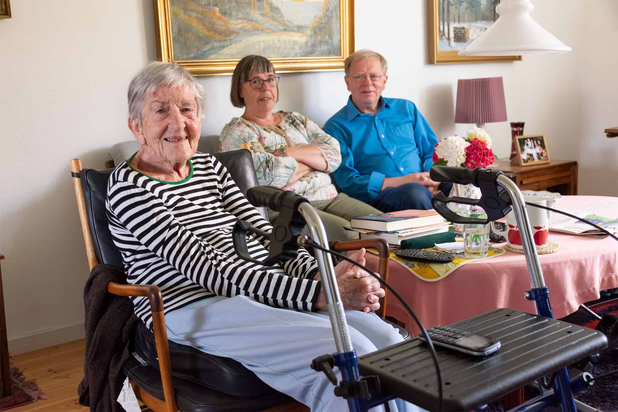 På besøg med besøgsvennerne