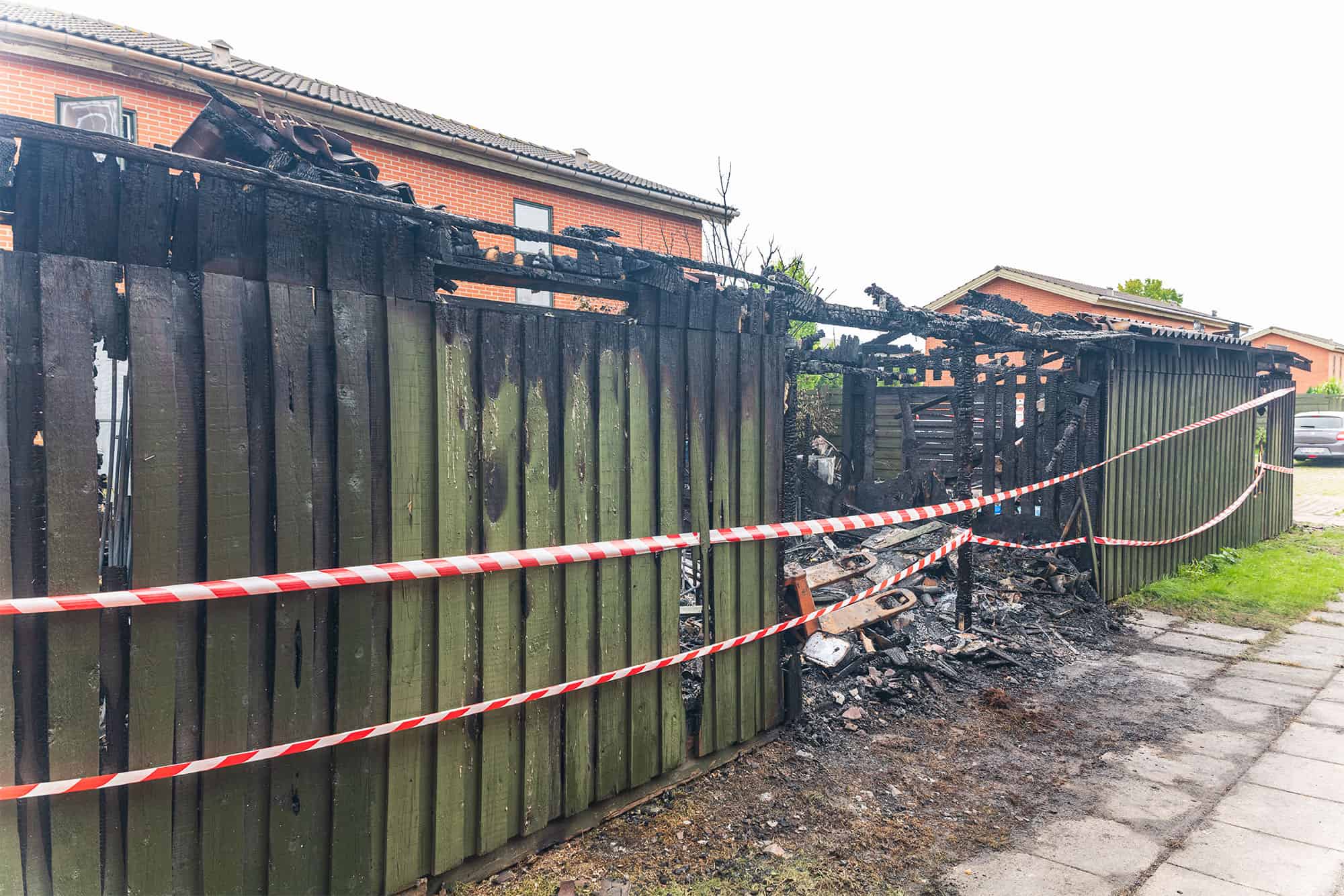 Brand i udhuse