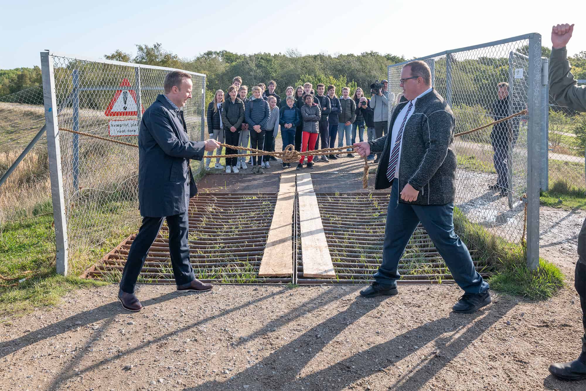 Amarminoen åbnet