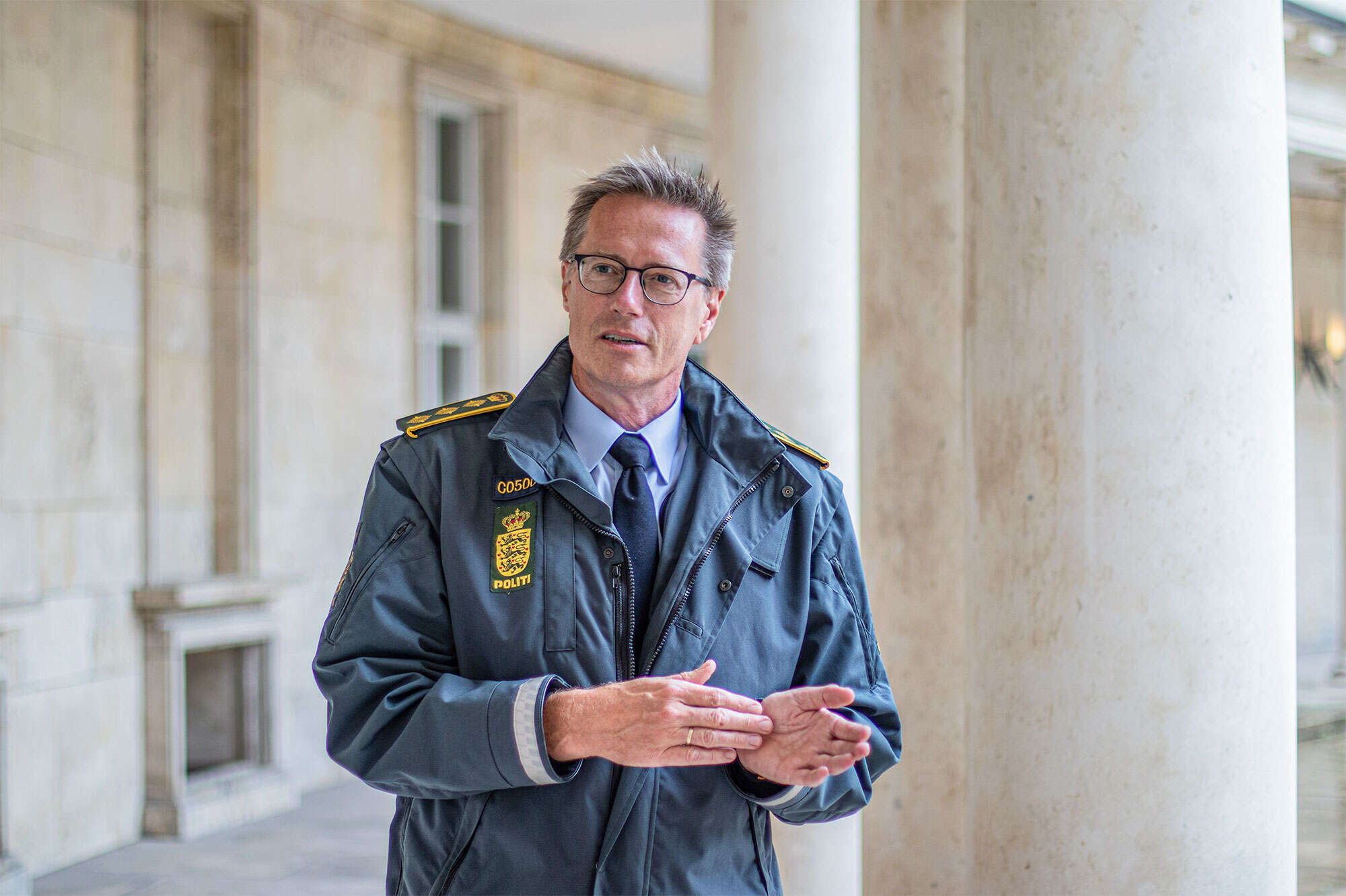 Samtale med rigspolitichefen