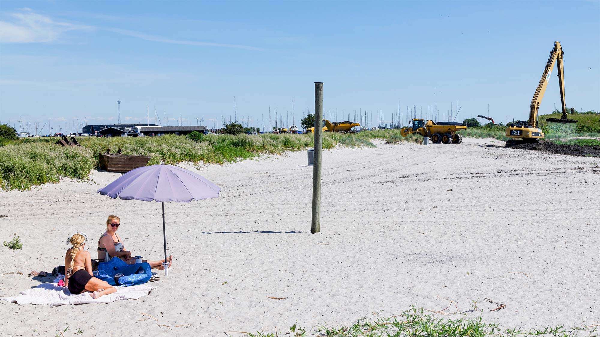 Oprensning af stranden