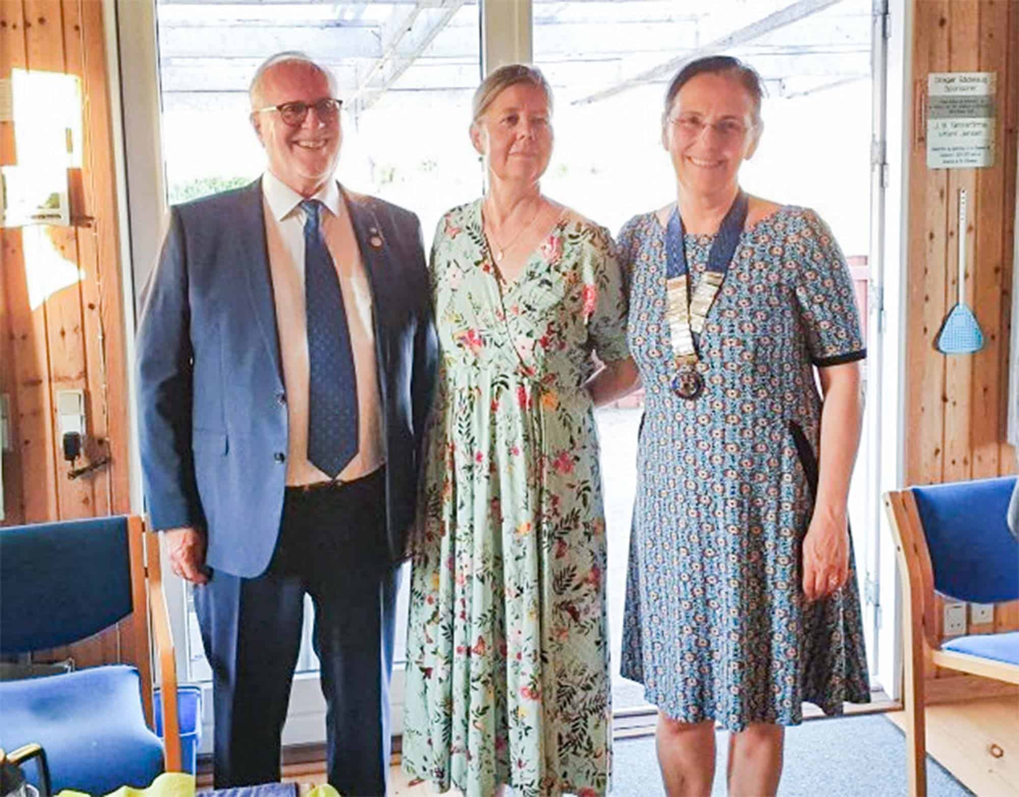 Præsidentskifte i Drag­ør Rotary