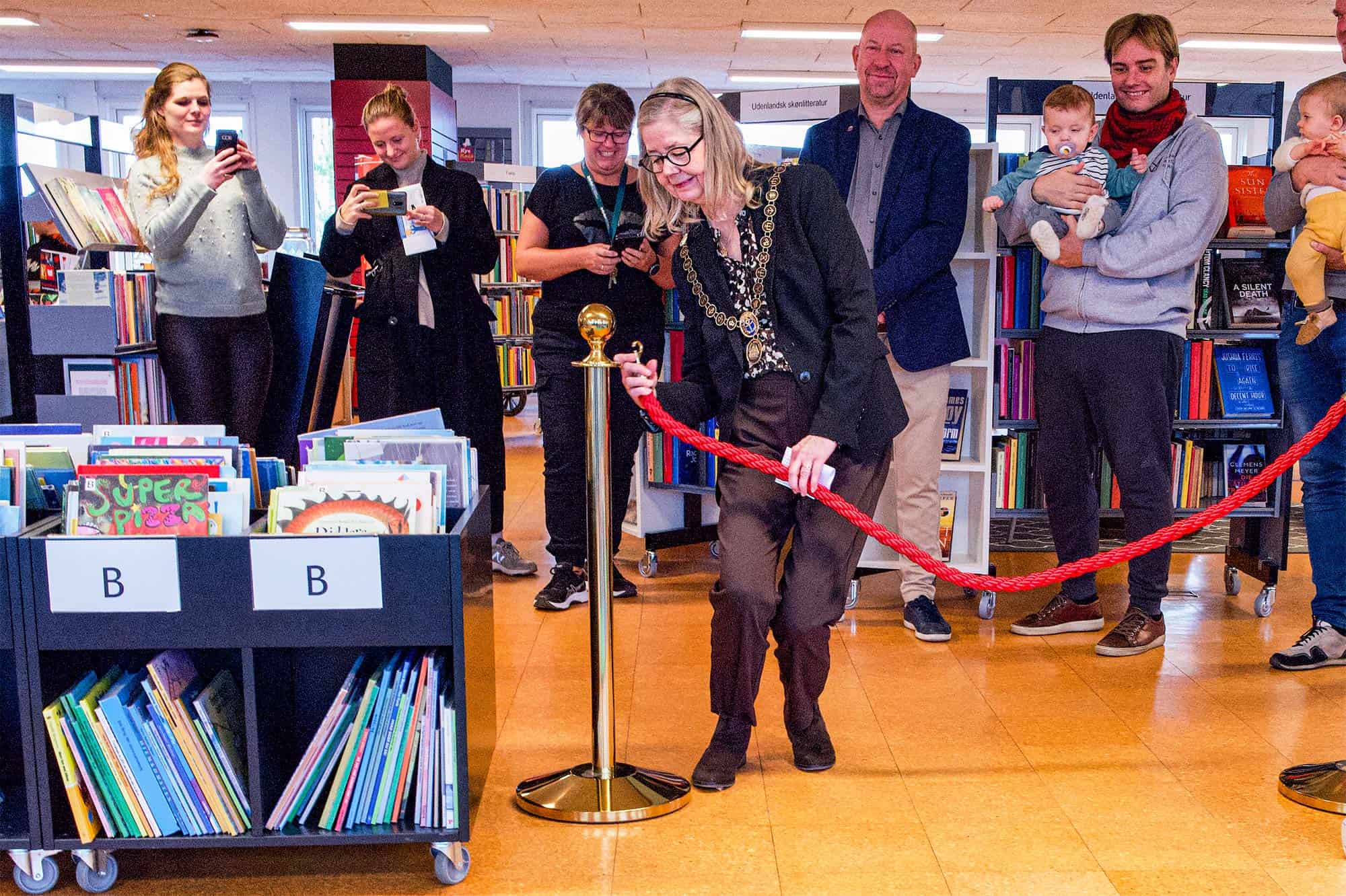 Officiel åbning af Fars Legestue