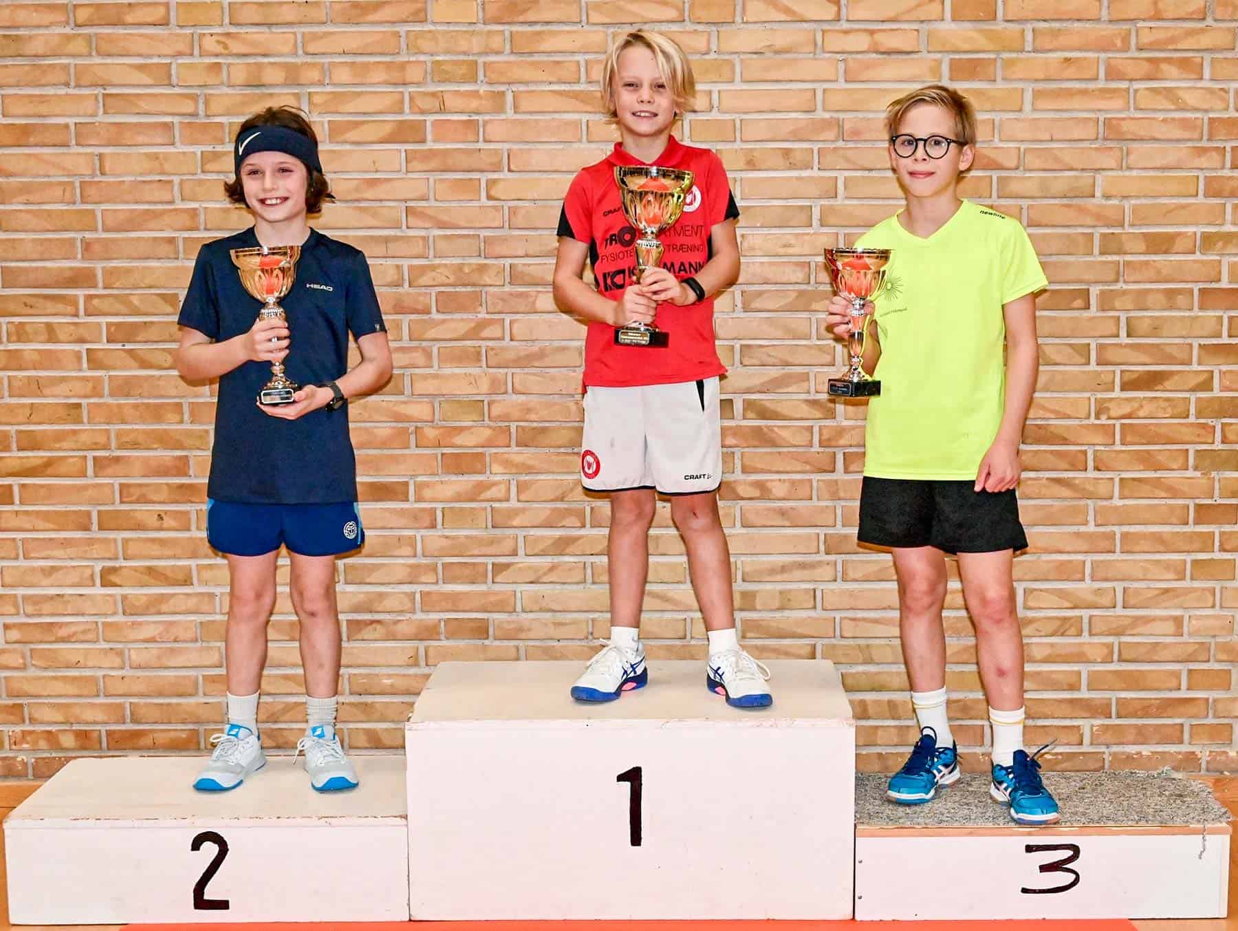 Nyt fra Dragør Tennis: Ung danmarksmester