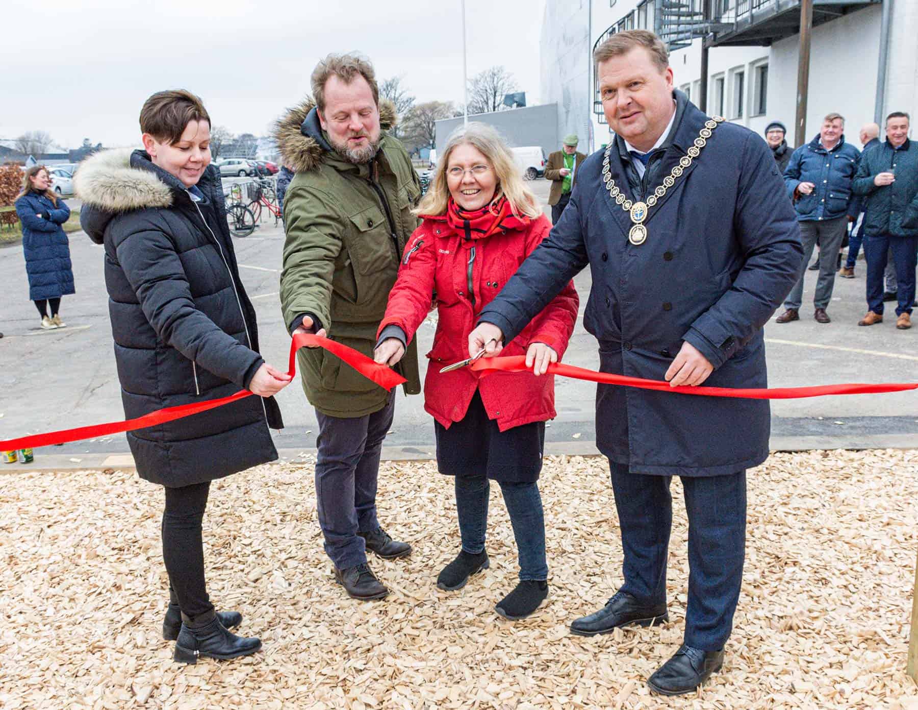 Indvielse af Drag­ør Outdoor Fitness