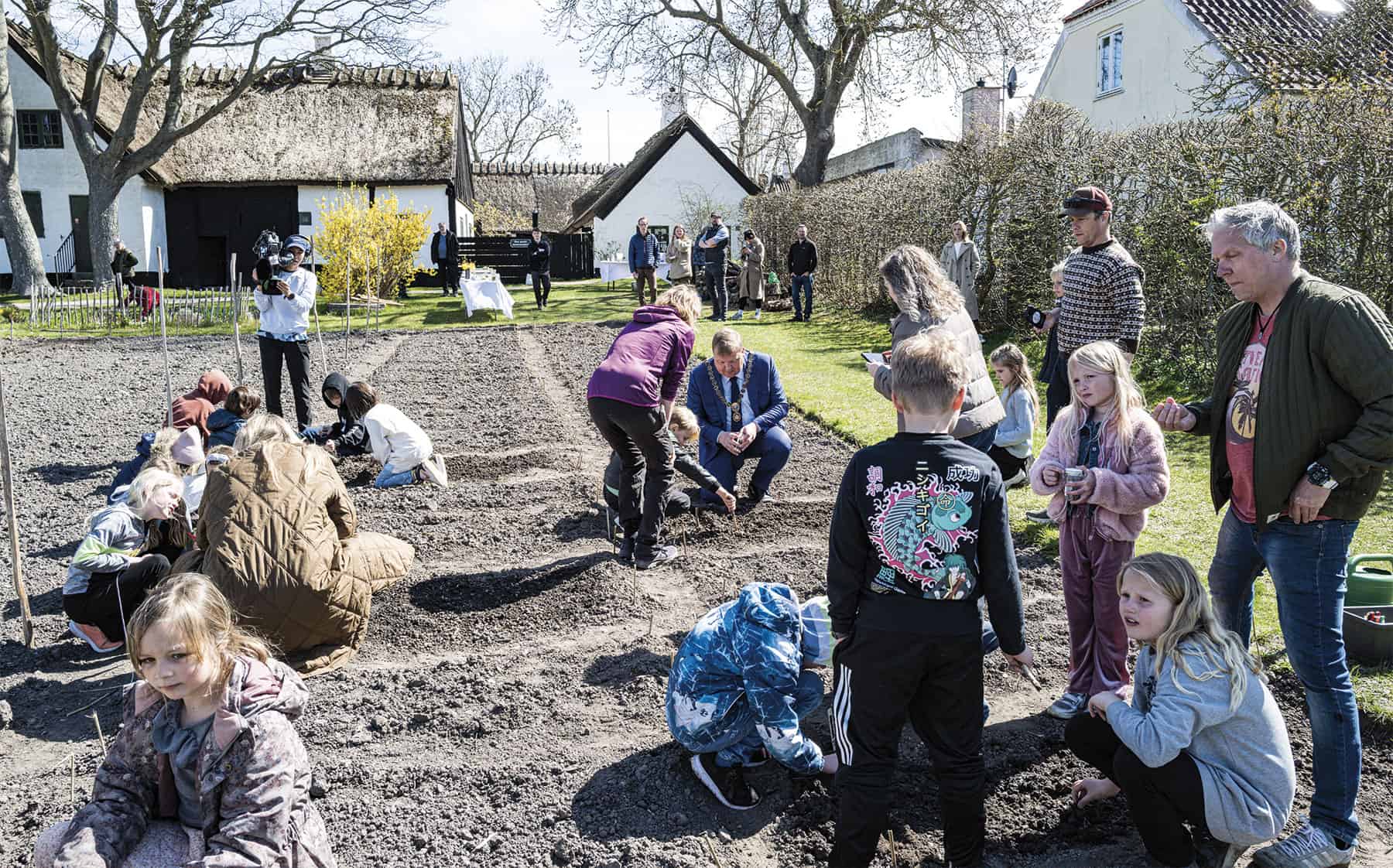 Åbning af Dragør Skolehave
