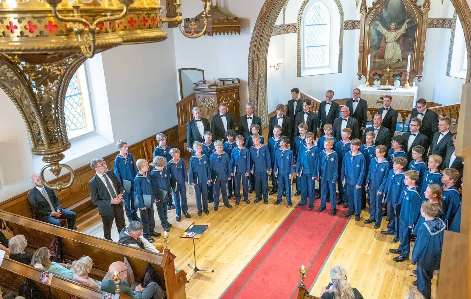 Drengekor i Dragør Kirke