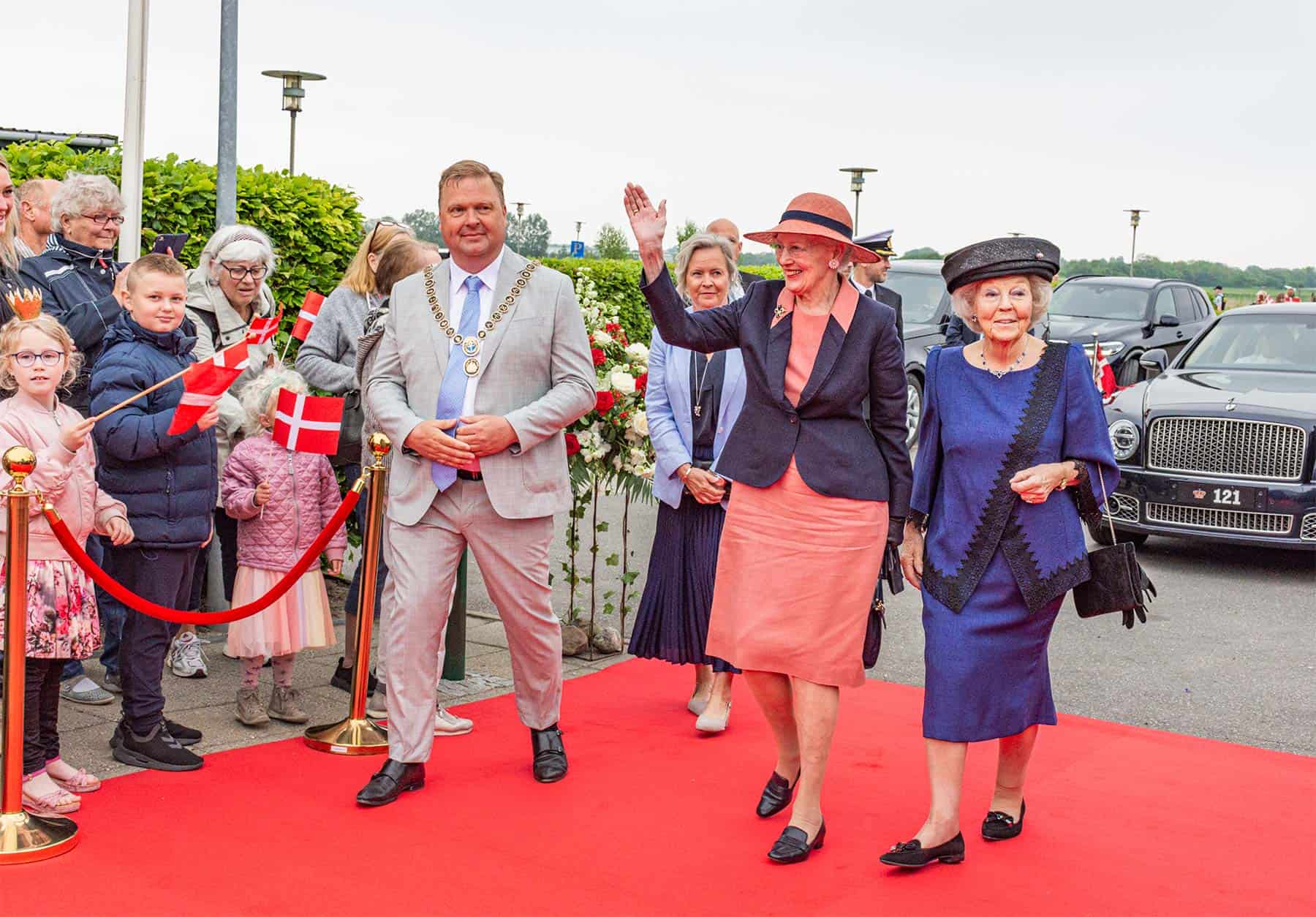 Royalt besøg og jubilæumsfest