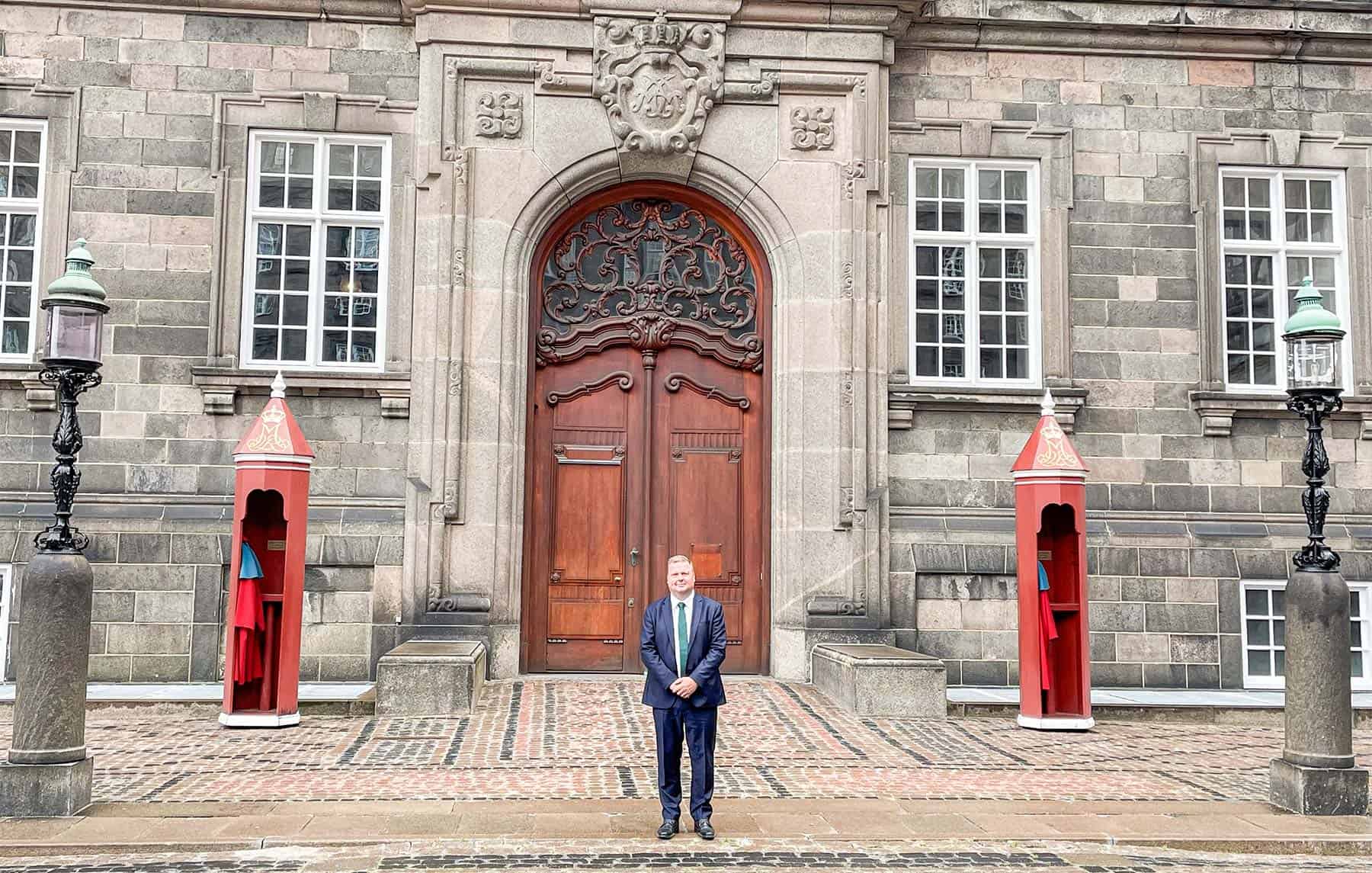 Borgmesteren i audiens