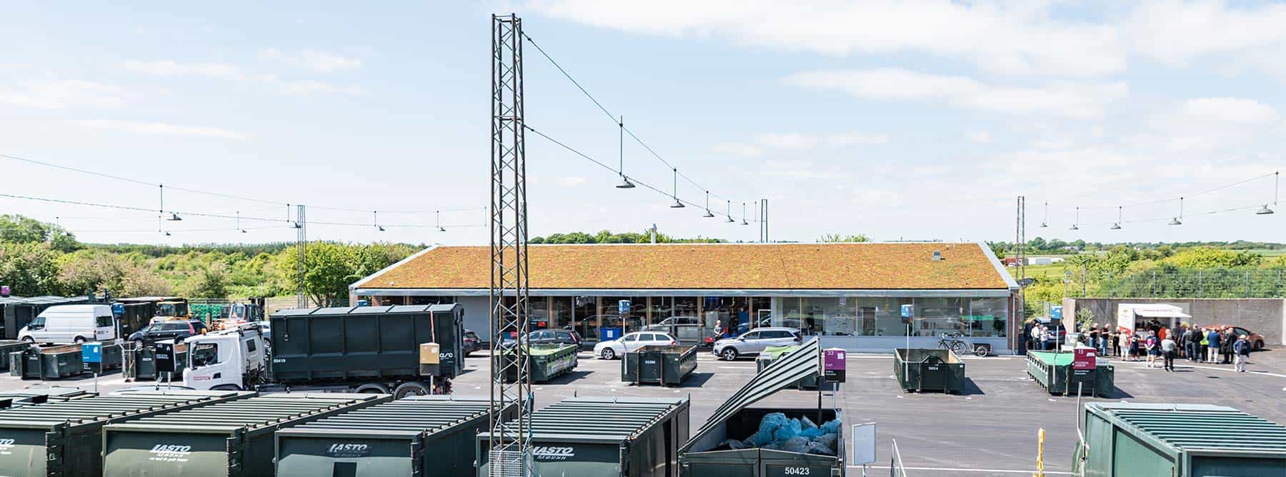 Genbrugspladsen genåbnet