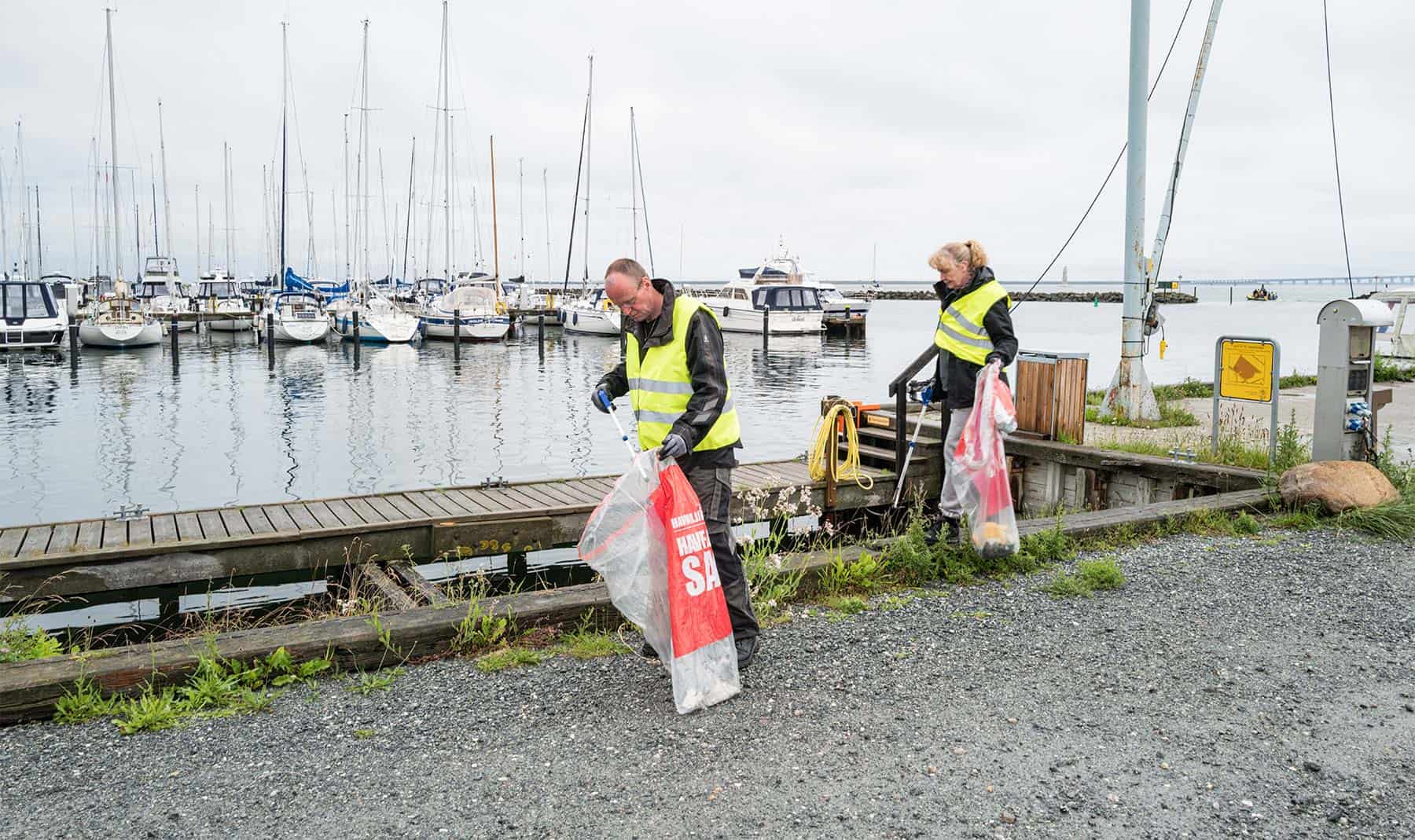 Succesfuld havneoprydning