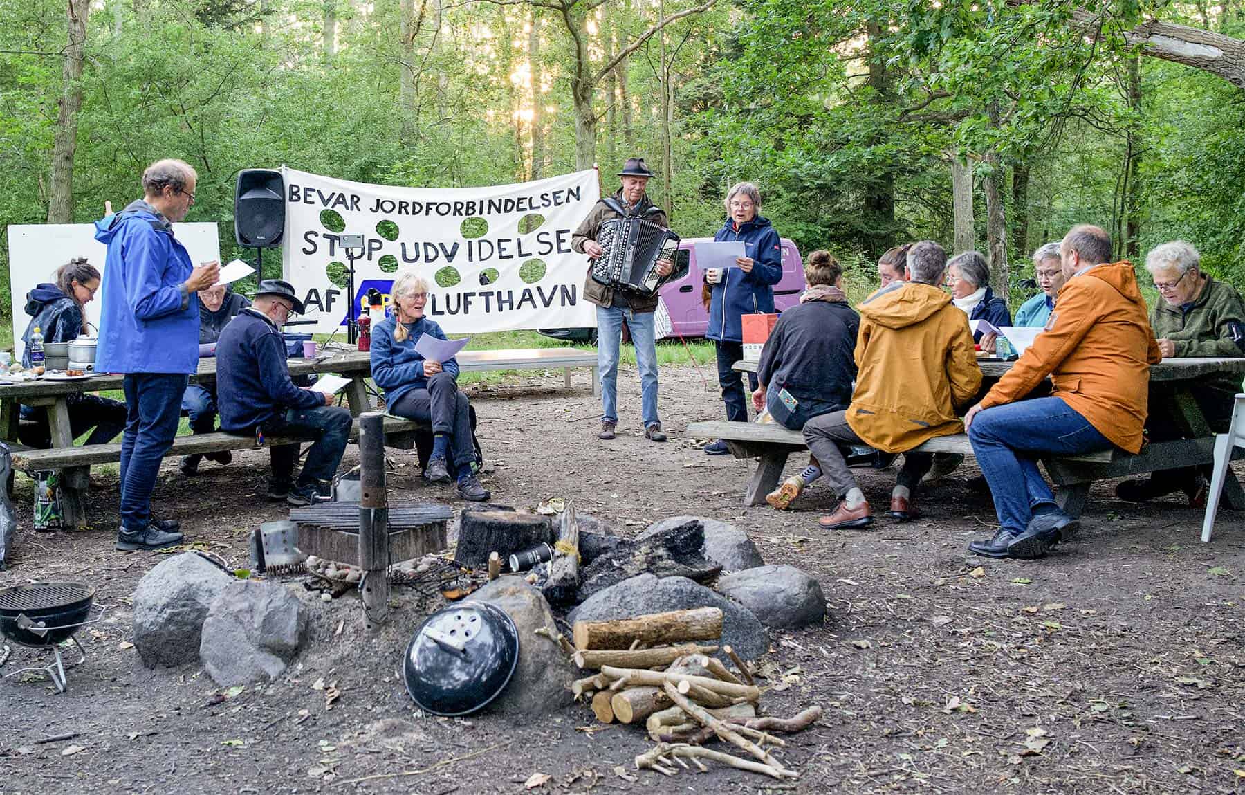 Protest over udvidelse