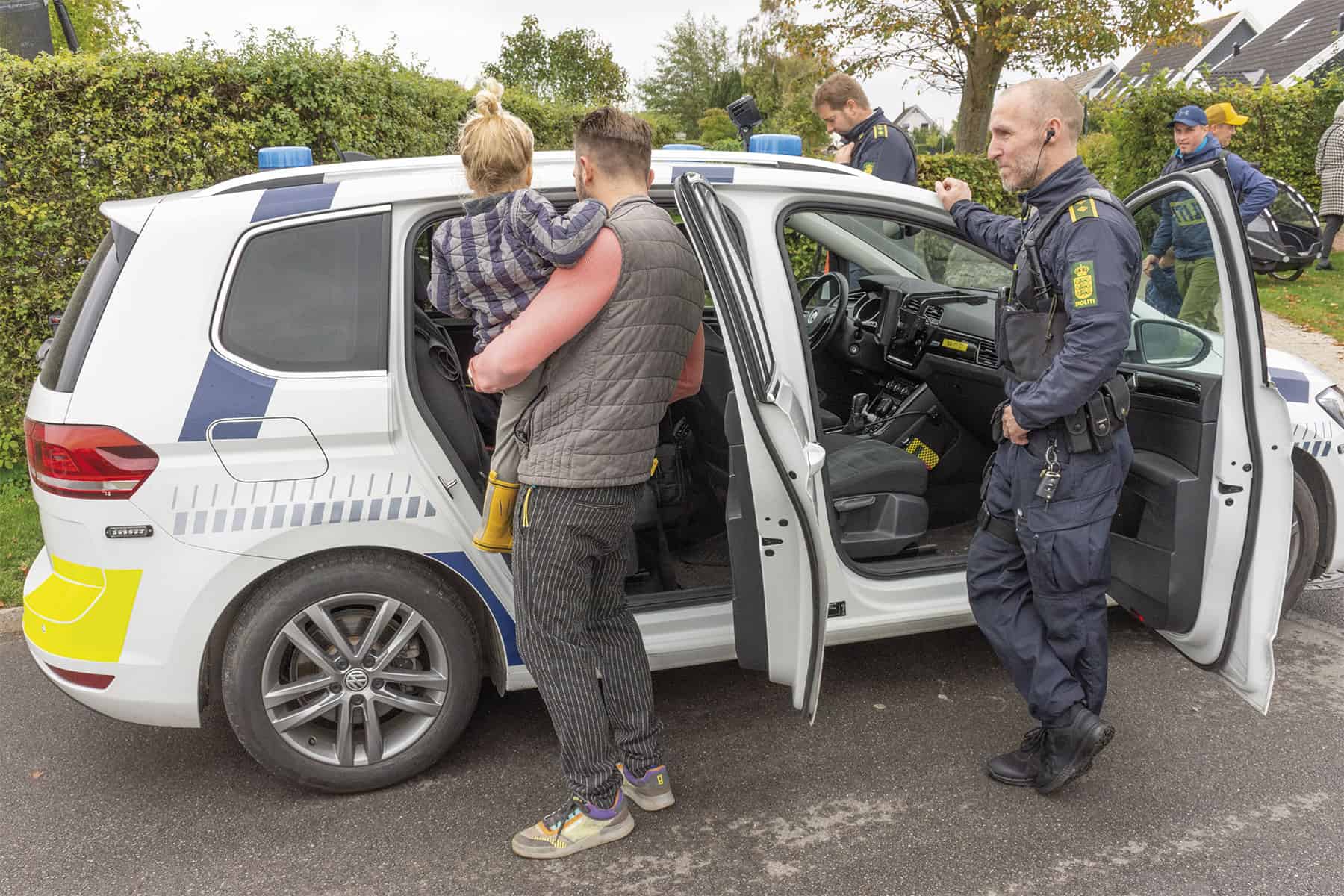 Nærpolitiet på besøg i Søvang