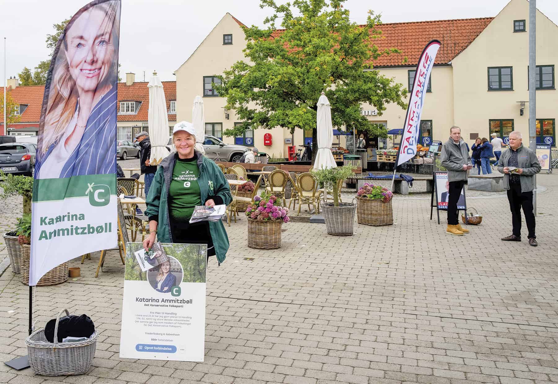 Valgkamp i gadebilledet