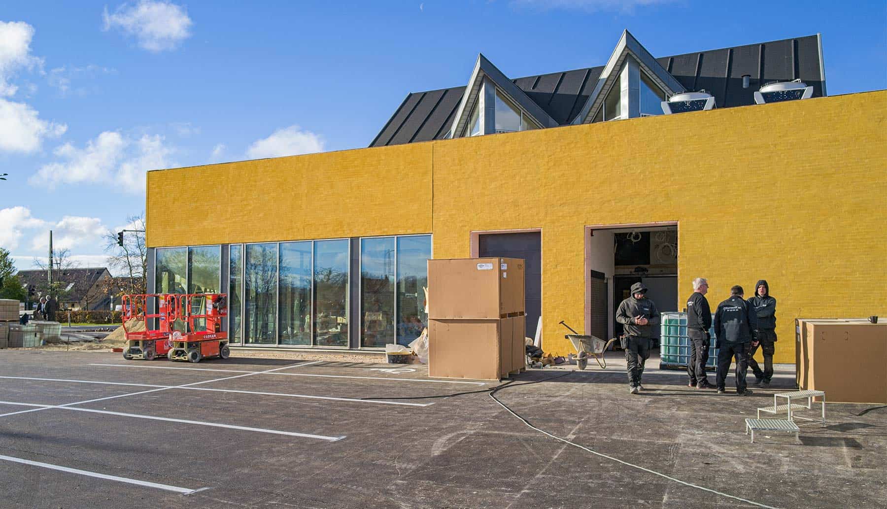 Butiksåbning på Kirkevej