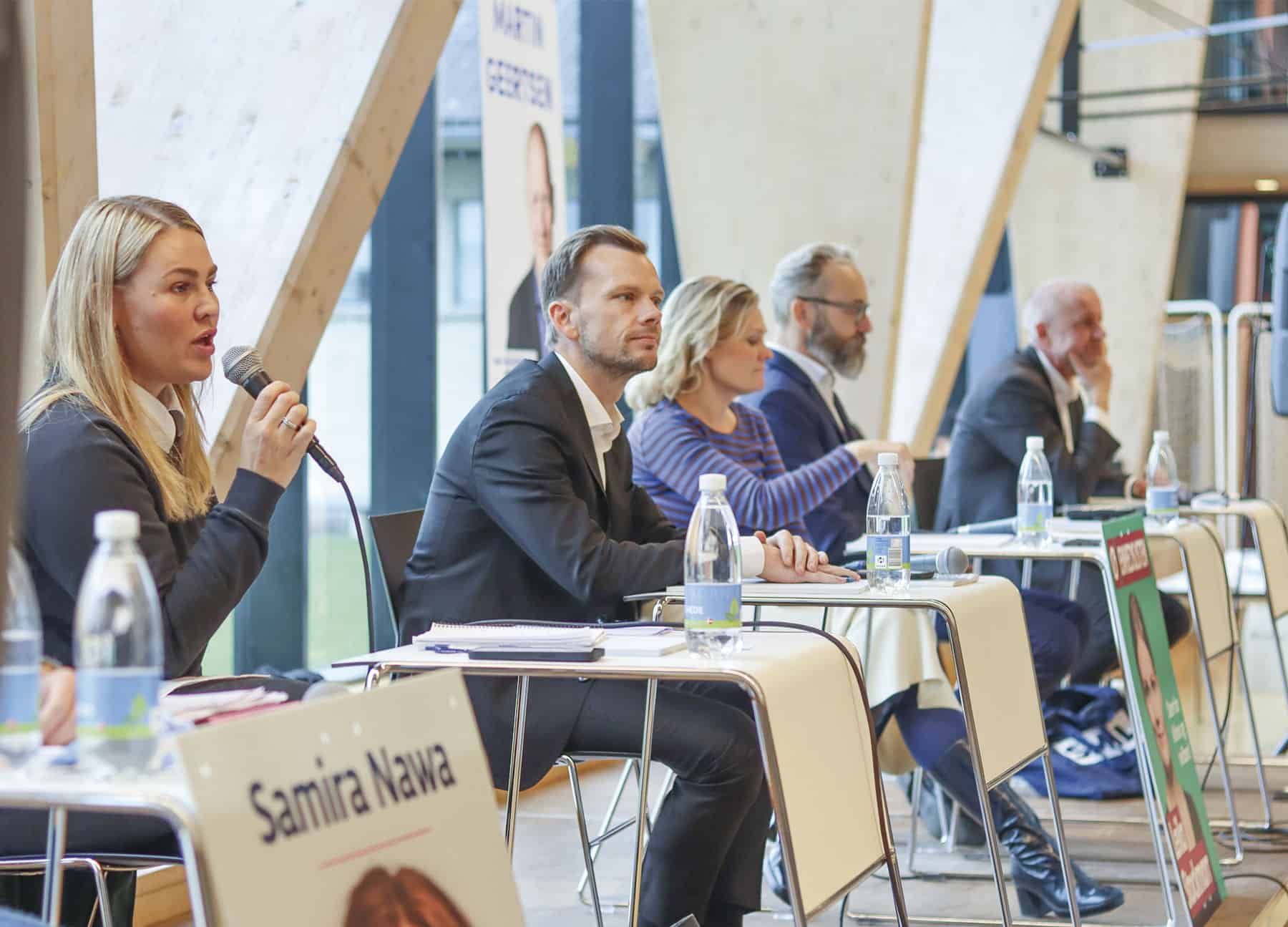 Valgdebat på TG