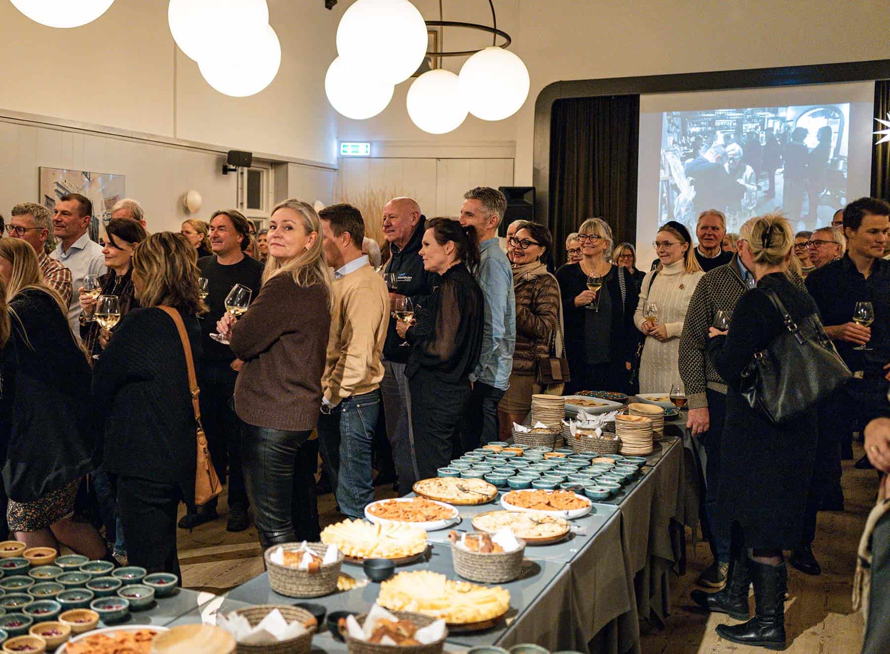 Afskedsreception på Restaurant Beghuset