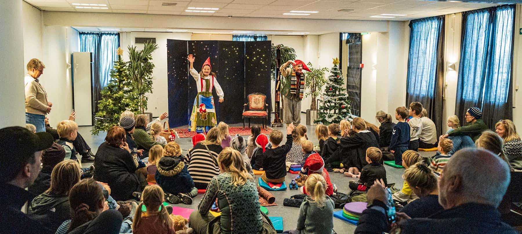 Nisseteater på biblioteket