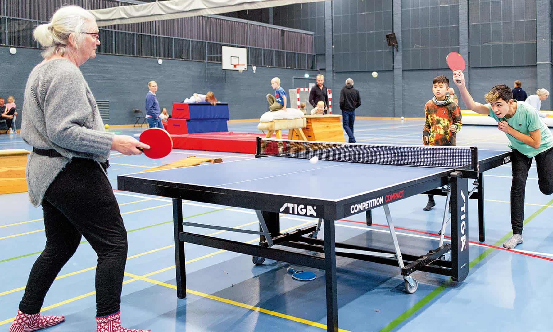 Leg i Hollænderhallen