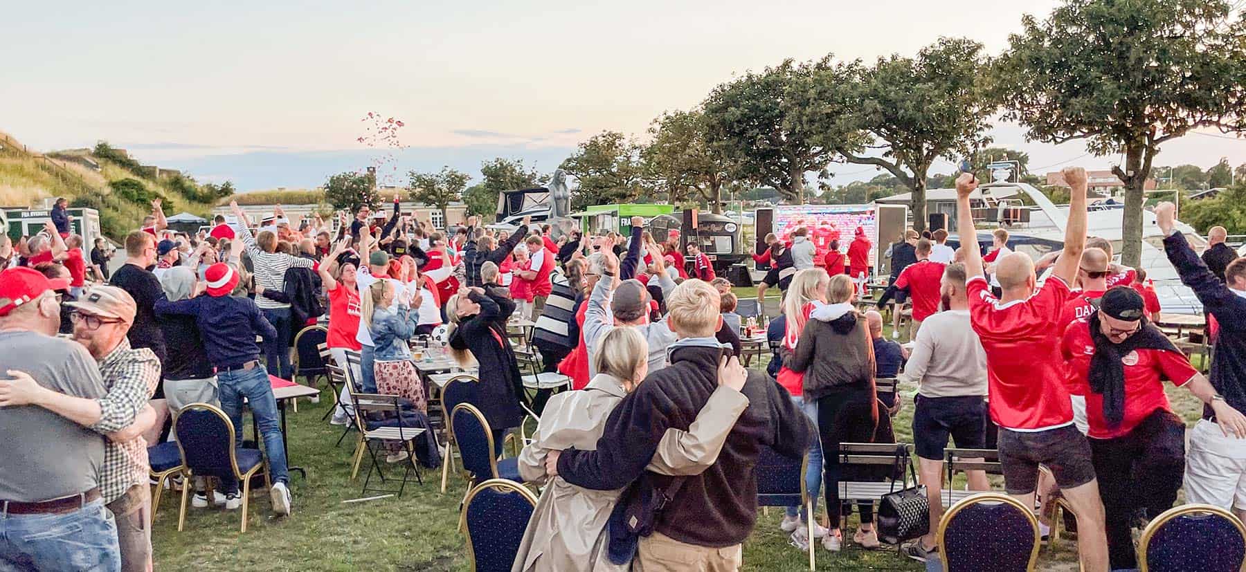 Fodboldfest i Beghuset