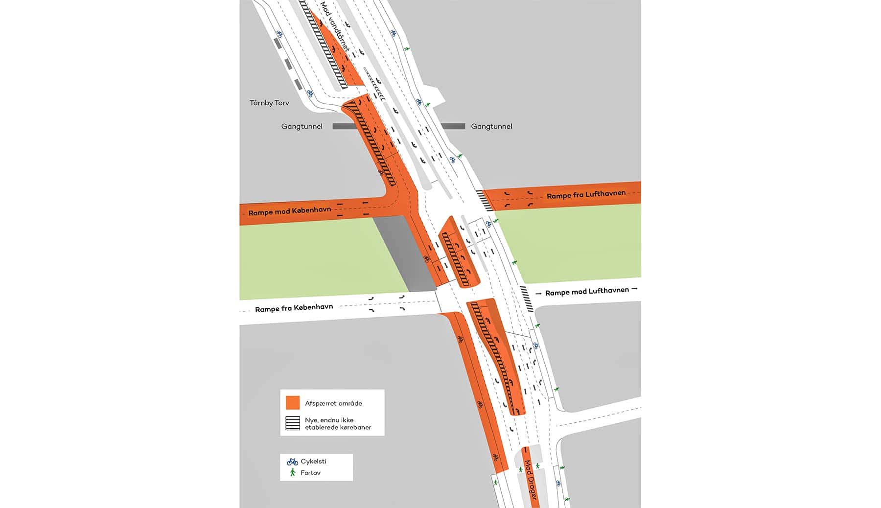 Vejarbejde påvirker trafikken