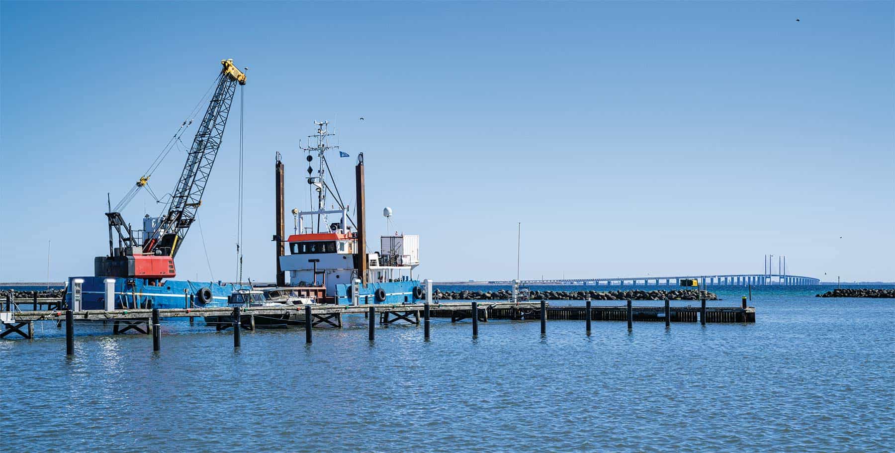 Uddybning af havnen