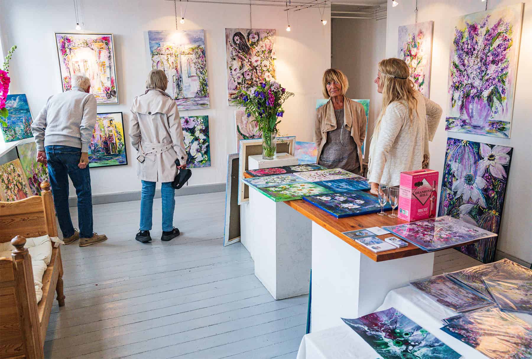 Udstillinger på havnegalleriet