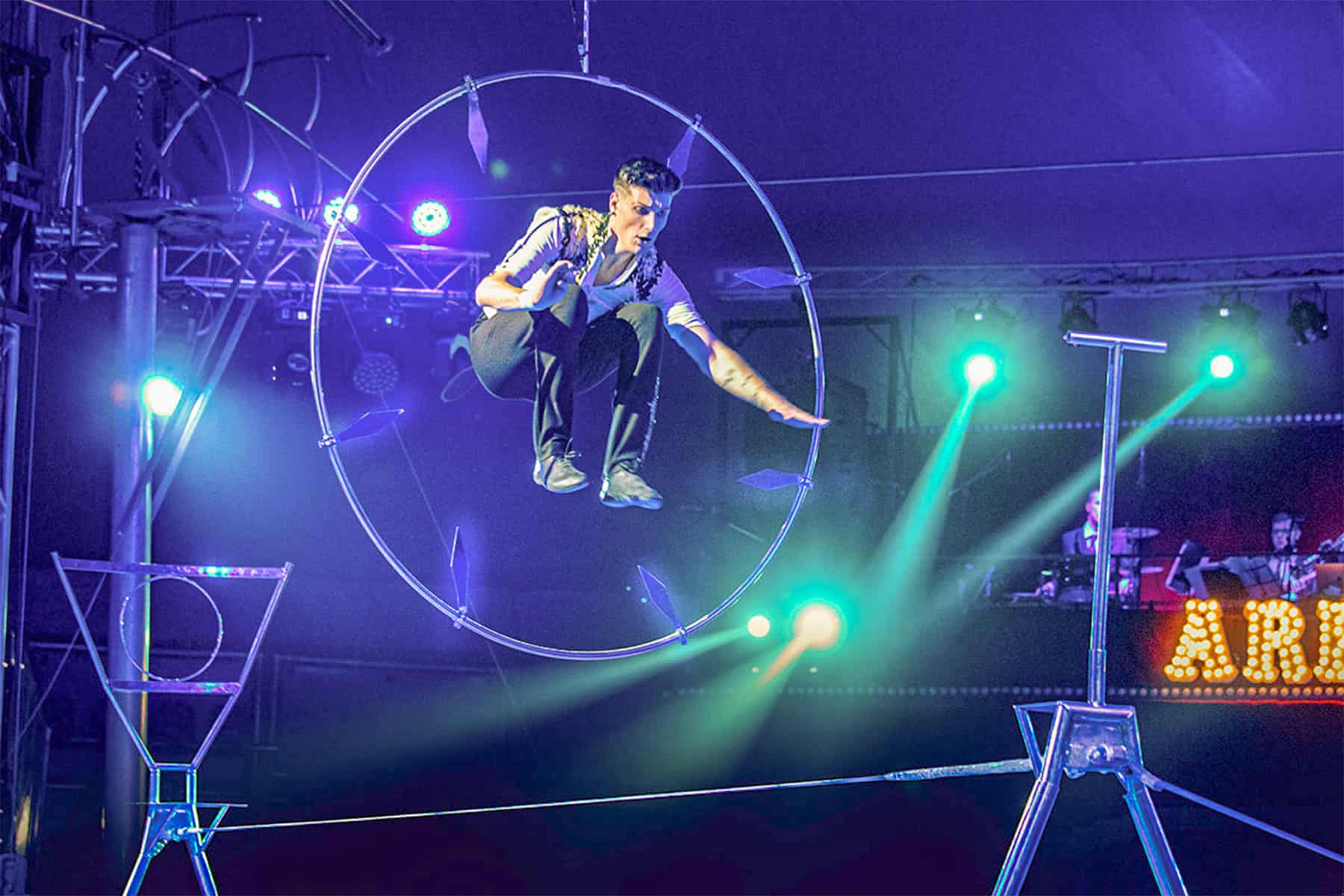 Juhuu, nu er der cirkus