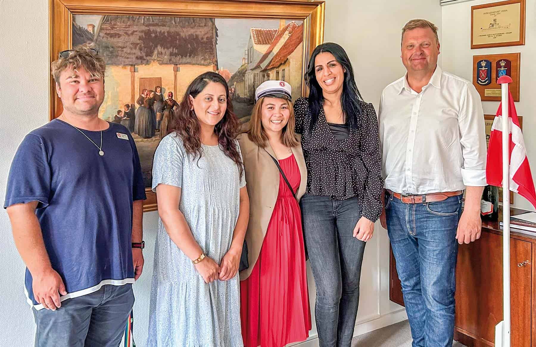 Nyuddannede fejret på rådhuset