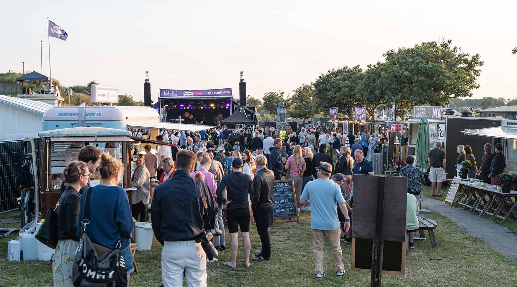 Pop og rock på Drag­ør Fort