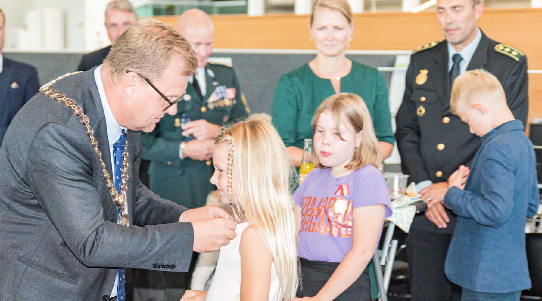 Flagdag på rådhuset