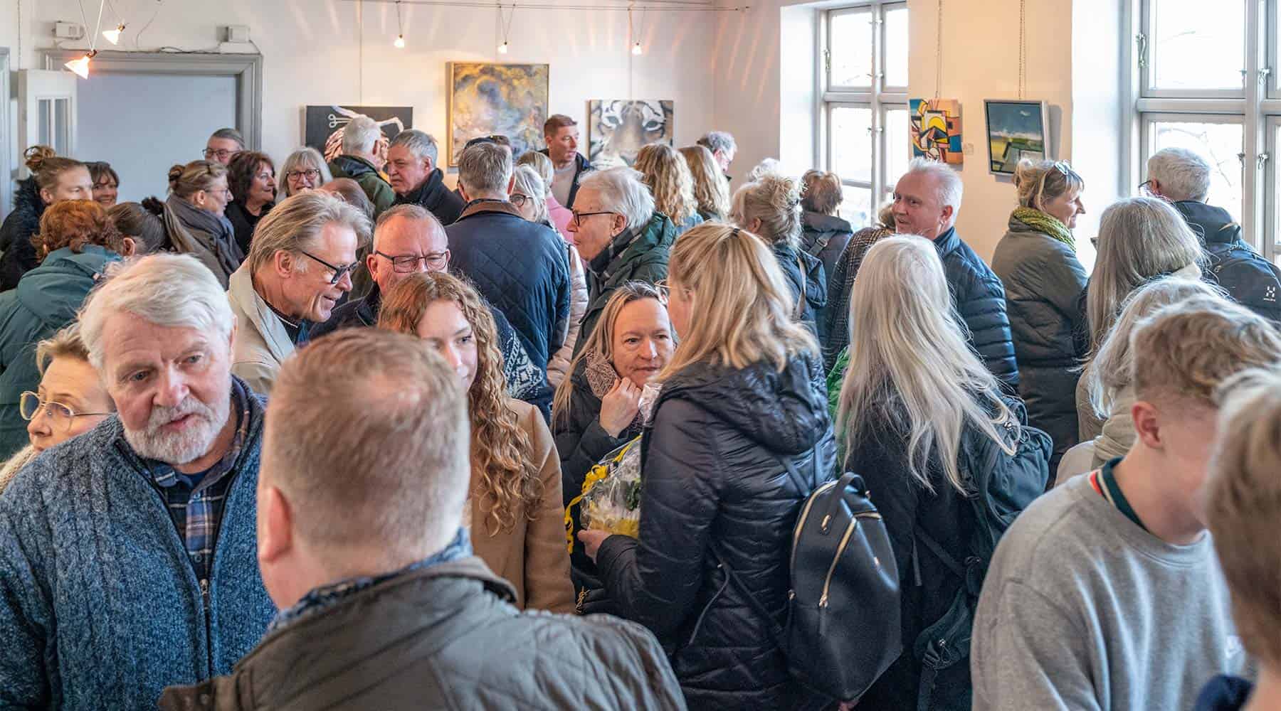 Sæsonafslutning i havnegalleriet