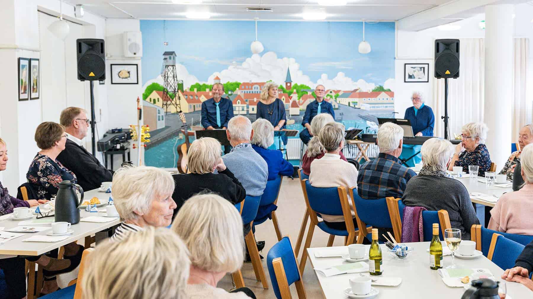 Søndagscafé i aktivitetshuset