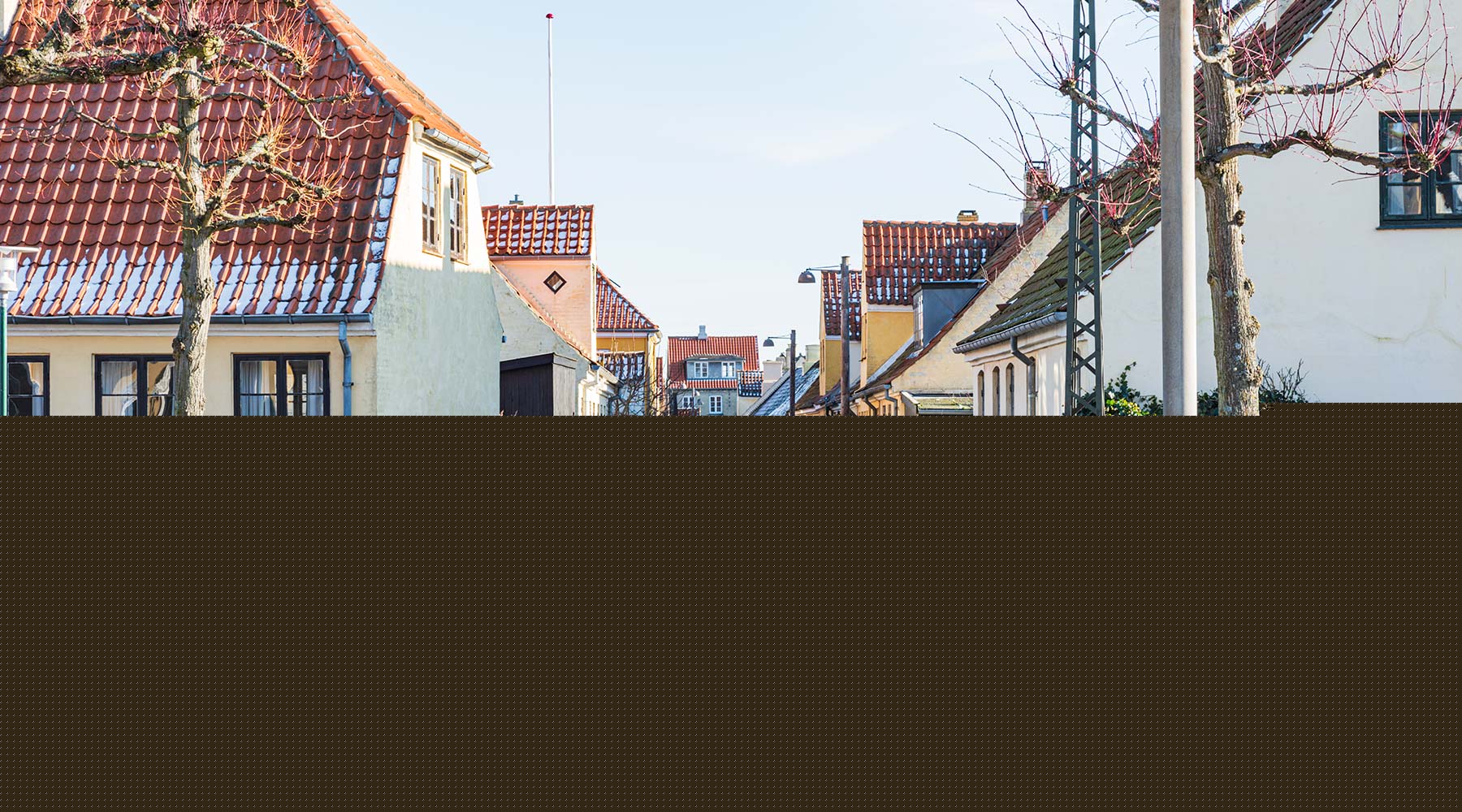 Lastbiler har stadig adgang til den gamle by