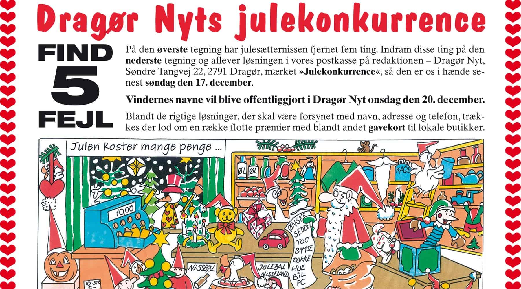 Vind med Dragør Nyts julekonkurrence