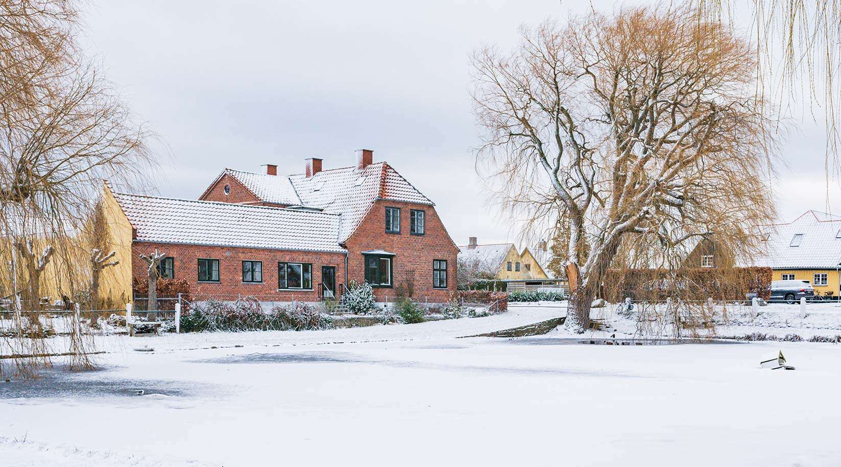 Højvande, is og sne