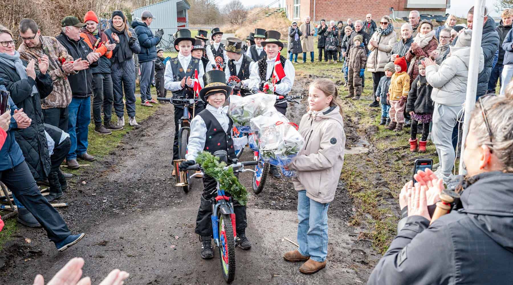Rullende fastelavnsafslutning