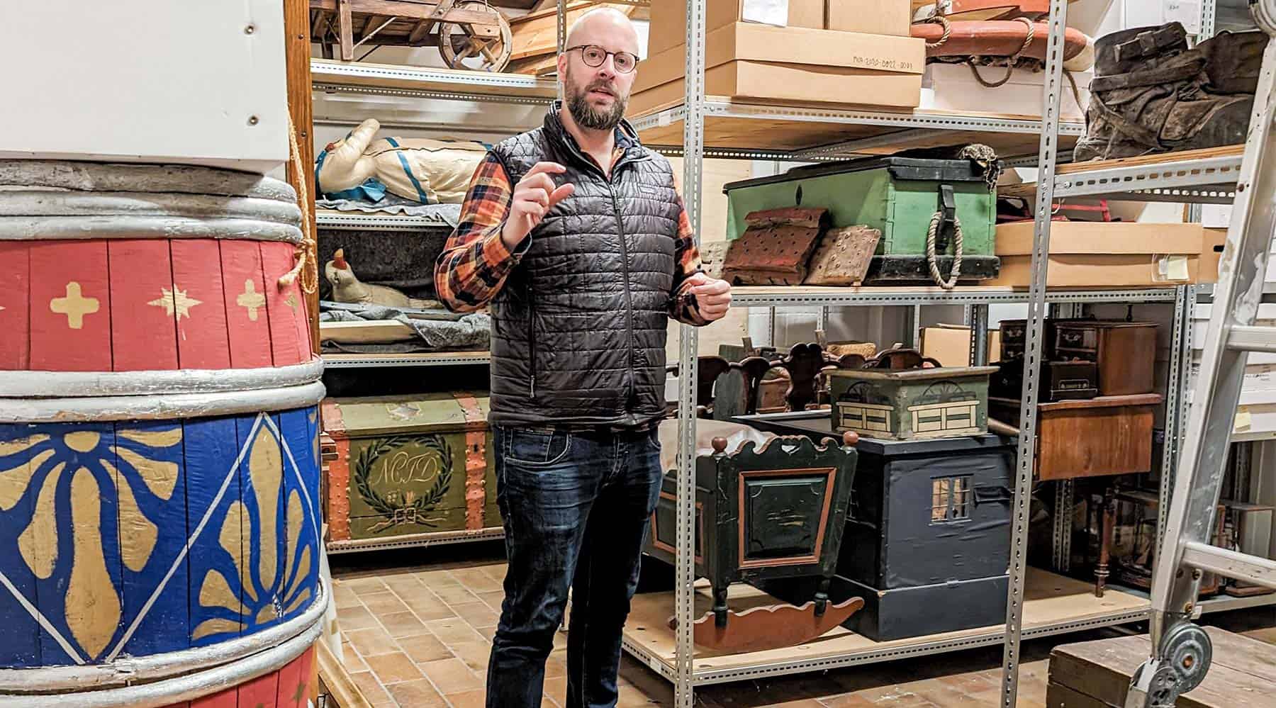 »Forårsoprydning« på Museum Amager
