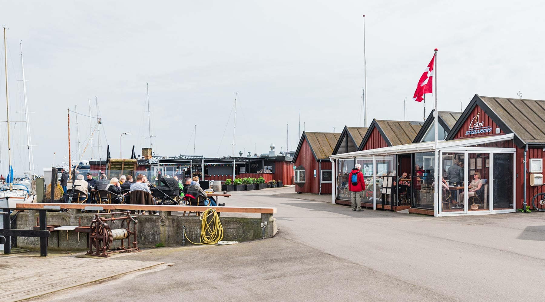 Hyggen på kajkanten sikret