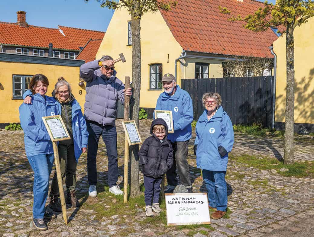 Træ-aktion fra Grønne Dragør