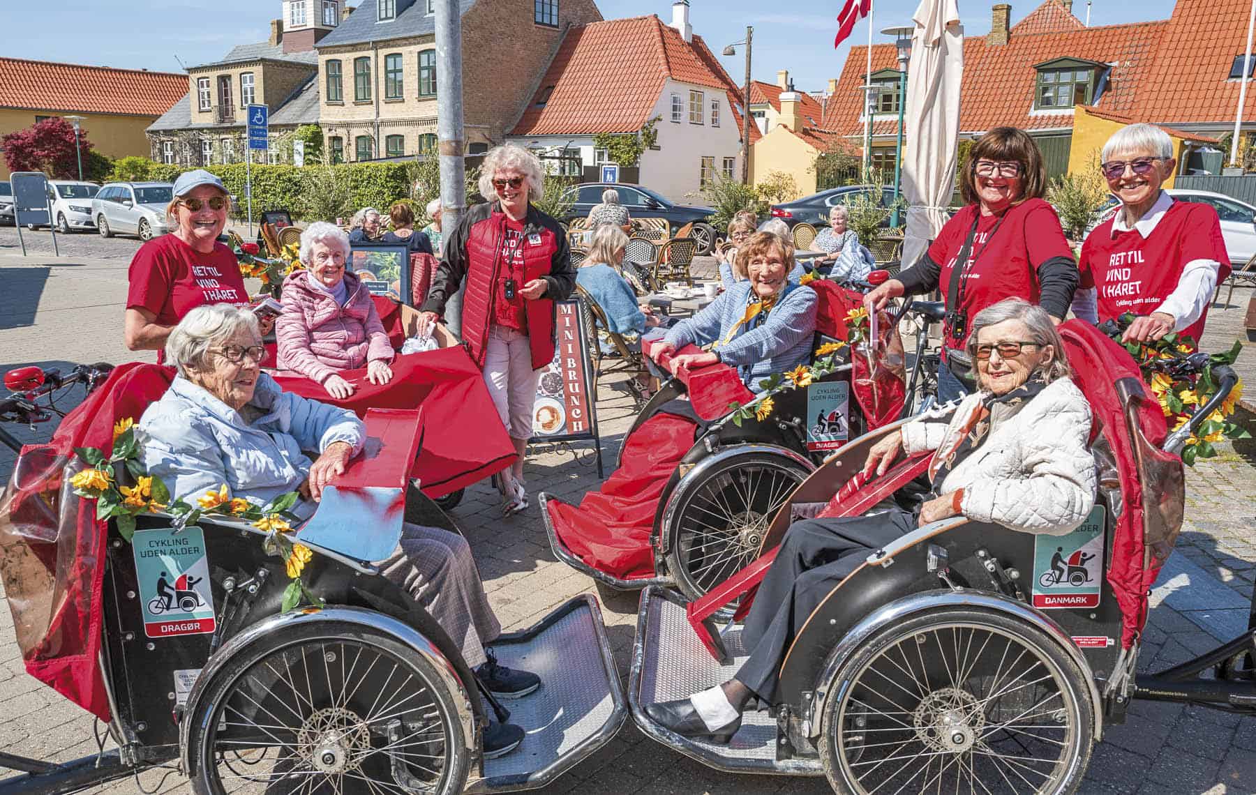 135 cykelpiloter besøger Dragør