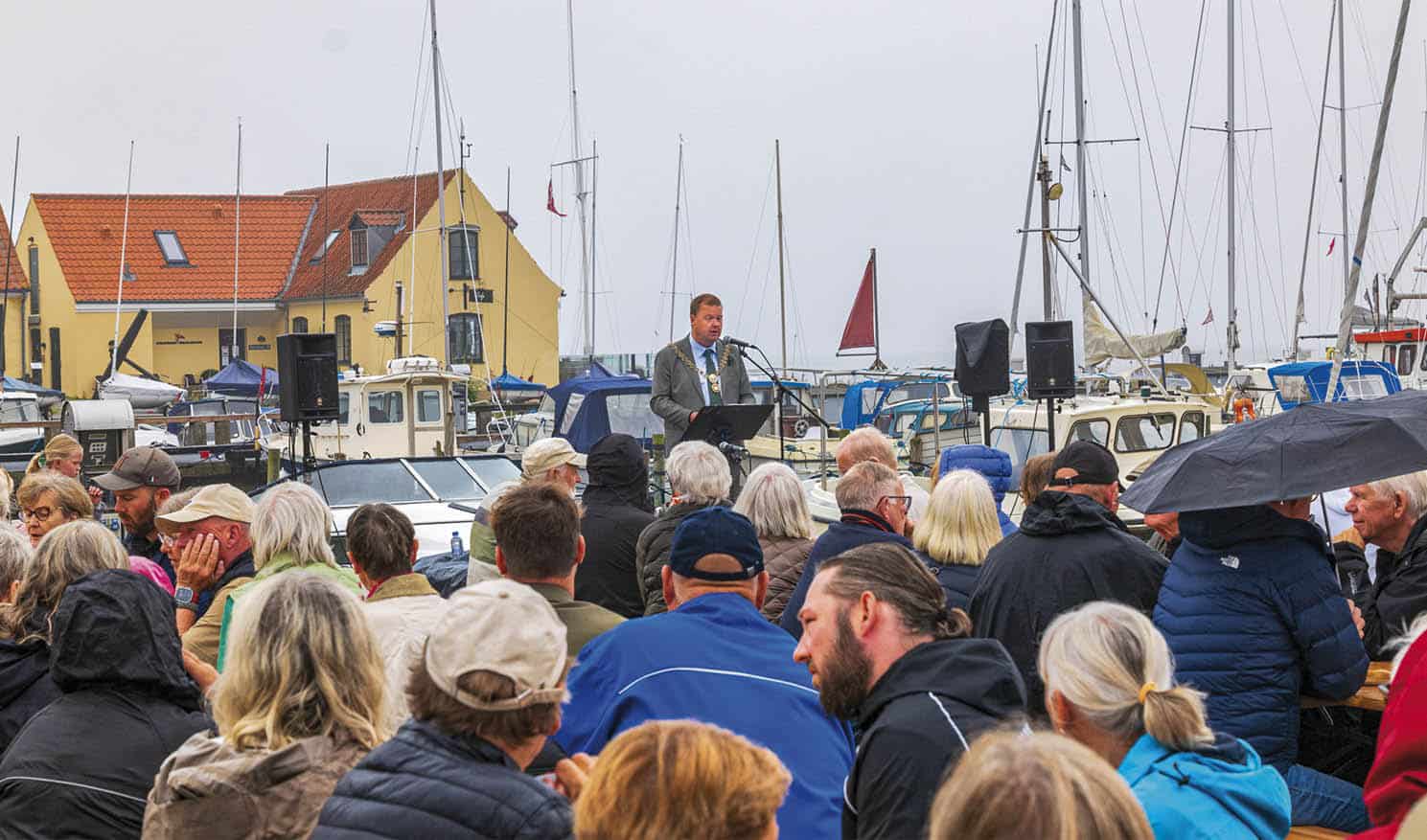 50-årsfest fra morgen til aften