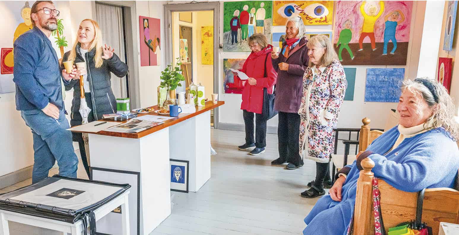 Fernisering i havnegalleriet
