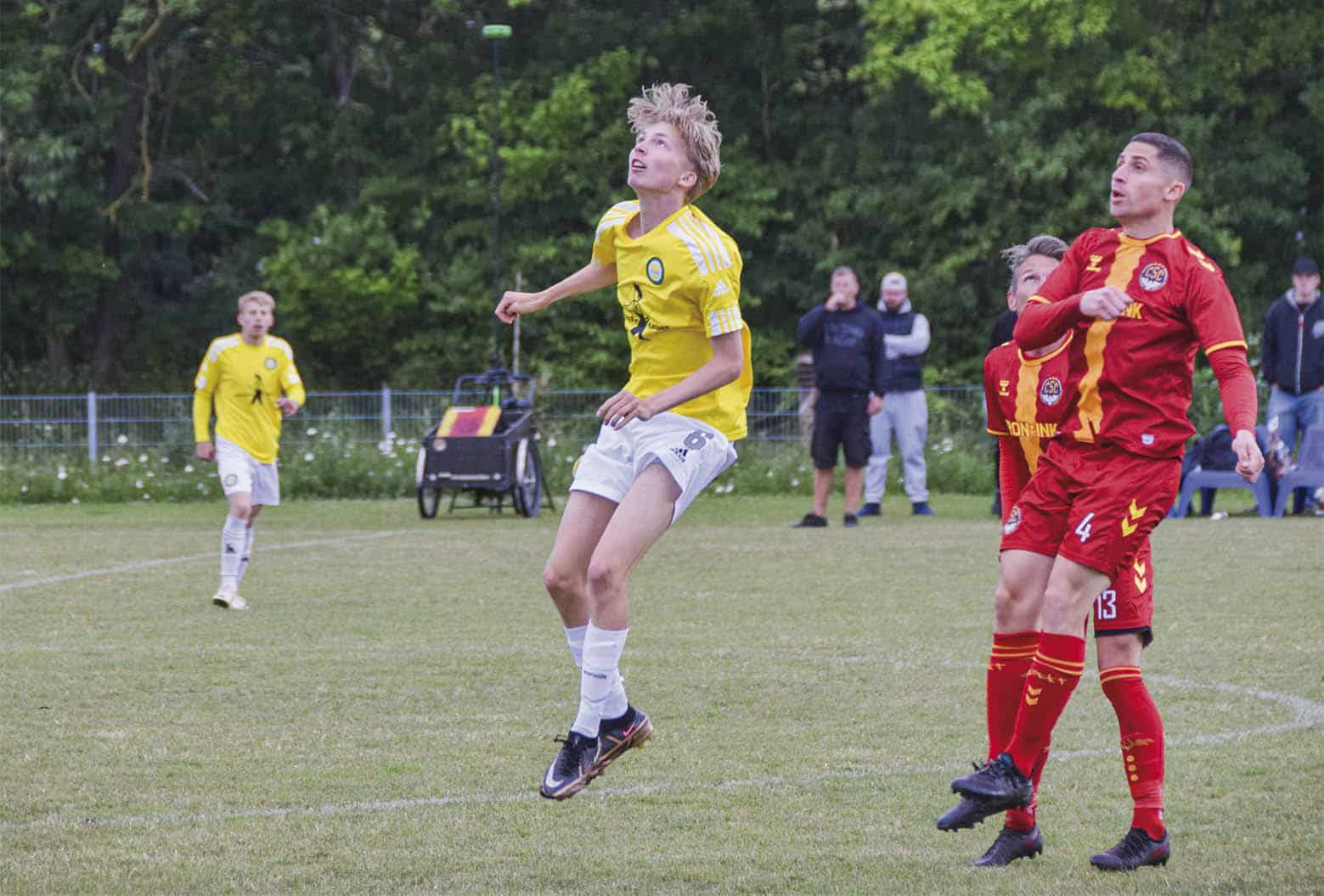 Hård fysik fight på Kløvermarken