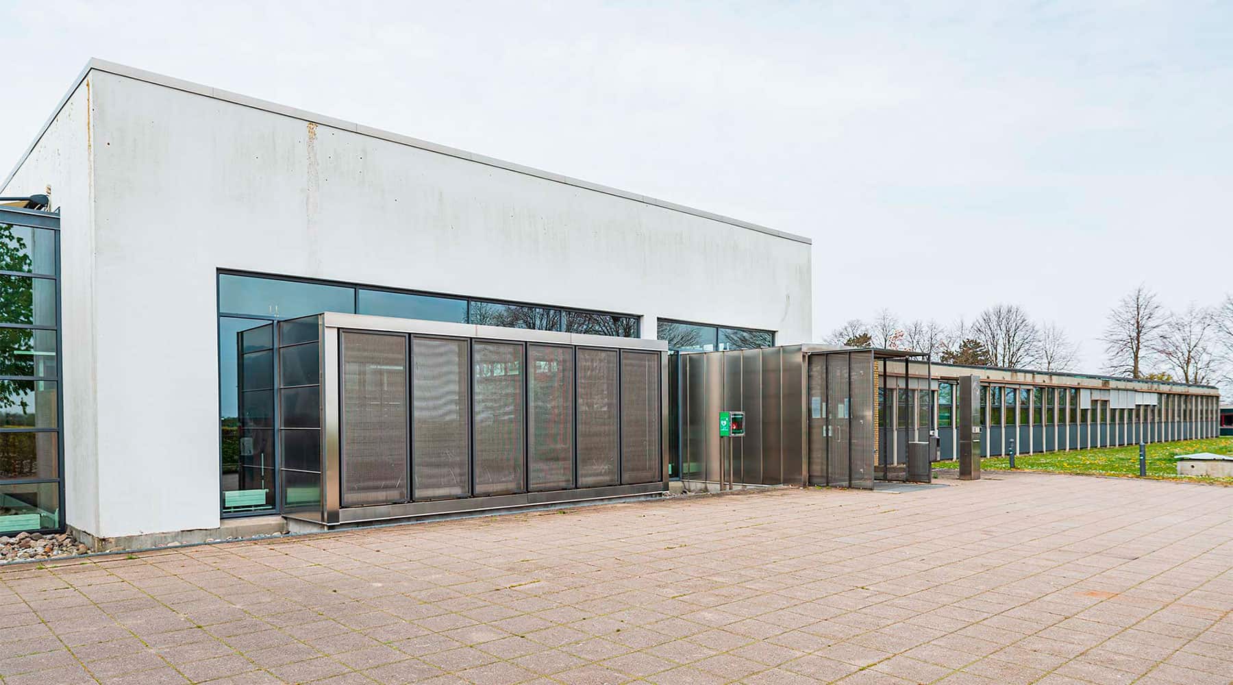Fjernvarmebyggeri bag rådhuset