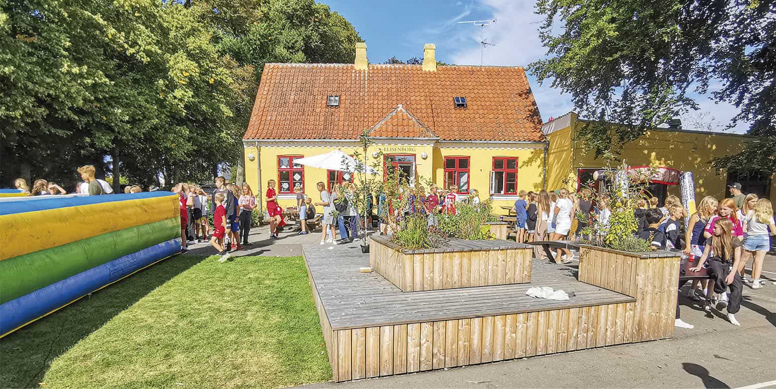 Skør sommerfest på fritidsklub