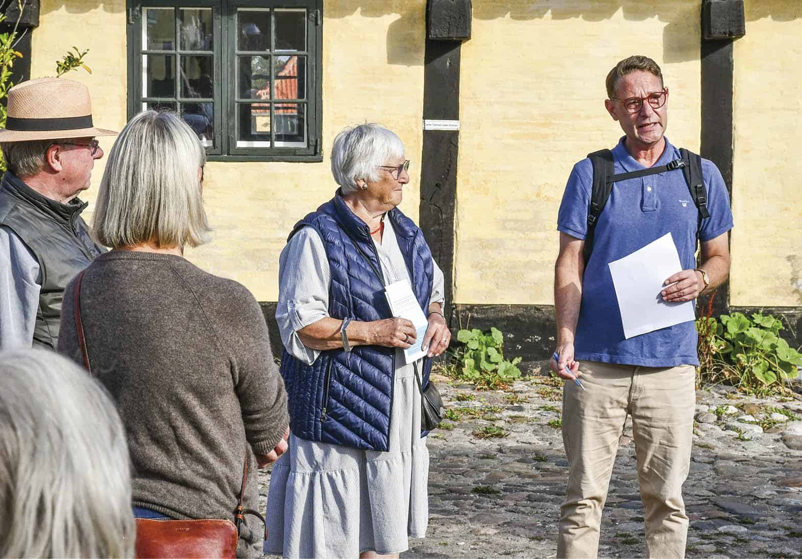 Stakitter og vinduesfarver blev gransket under bevaringsdagen