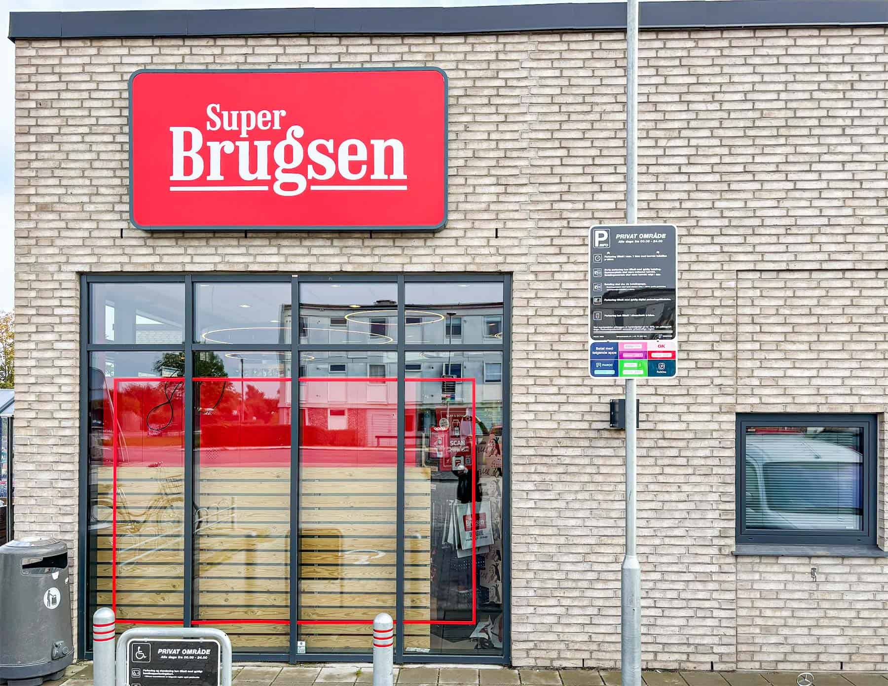 Husk at sætte p-skiven inden indkøbene