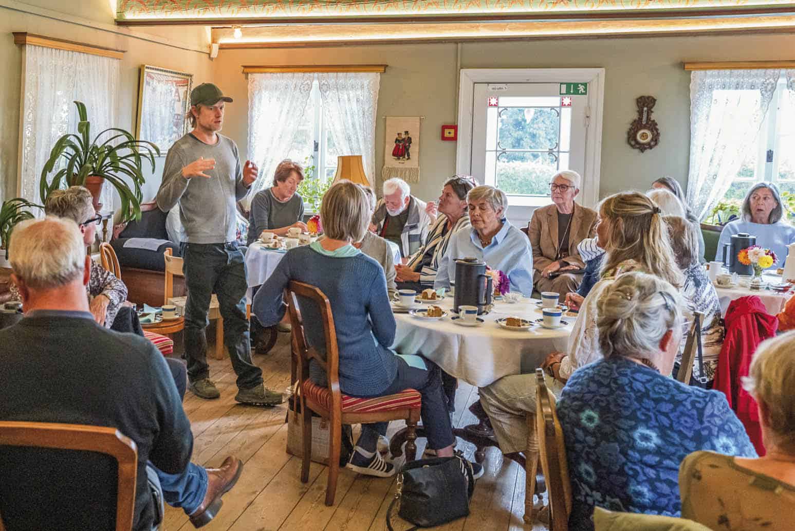 Kaffesalon om hørrens historie på Amager